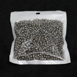 100Gm Glass Seed Beads Metallic 6/0