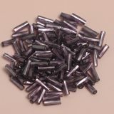 850 Pcs Nippon Seed Beads Buggles Purple Twisty