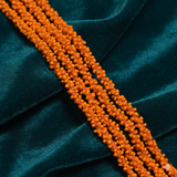 1 Mtr Opaque Seed Bead Beaded String For Necklace