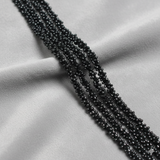 1 Mtr Metallic Seed Bead Beaded String For Necklace