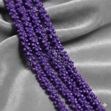 1 Mtr Opaque Seed Bead Beaded String For Necklace
