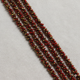 1 Mtr Seed Bead Beaded String For Necklace MultiColor