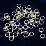 720 Pcs Brass Crimp Beads For jewellery making, beadwork, and DIY craft projects.