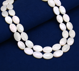 1 String Natural Shell Beads 15x10 mm