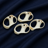 4 Pcs 1.5-2 Inches Sliced Seashells Cut Strombus Shells
