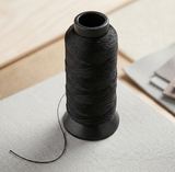 1000 Mtr 3 Ply Black Satin Thread