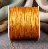 50 Mtr 0.5mm Colored Satin Thread Spool