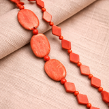 2 Strings Semiprecious Howlite Beads Assorted Styles