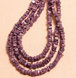2 Strings Semiprecious Howlite Beads 4mm