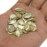 100 Gm 15x8mm Sequins Stones