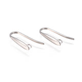 4 Pcs Tarnish Resistant 304 Stainless Steel Earring Hooks 9x3mm