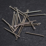 100 Pcs Nickel Connectors Pins 1 Inch
