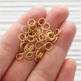 8mm Metal Open Jump Rings