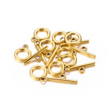 Alloy Ring Toggle Clasps