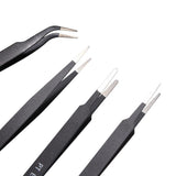 Iron Beading Tweezers Sets Black