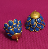 4 Pcs Pacchi Jhumka 14x17 mm