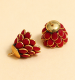 4 Pcs Pacchi Jhumka 14x17 mm