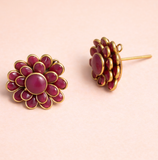 4 Pcs 20X20mm Double Layer PACCHI EARRING