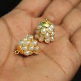 4 Pcs Pacchi Jhumka 14x17 mm