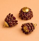 4 Pcs Pacchi Jhumka 14x17 mm