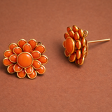 4 Pcs 20X20mm Double Layer PACCHI EARRING