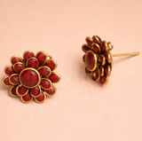 4 Pcs 20X20mm Double Layer PACCHI EARRING