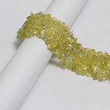 Glass Chips Strings Yellow