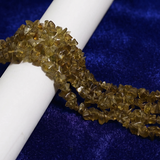 Glass Chips Strings Olive