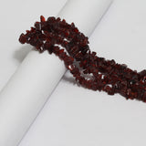 Glass Chips Strings Maroon