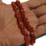 Glass Chips Strings Orange