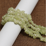 Glass Chips Strings Parrot Green