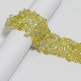 Glass Chips Strings Parrot Green