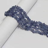 Glass Chips Strings Sky Blue