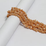 Glass Chips Strings Peach