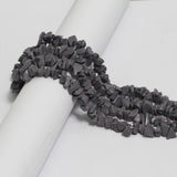 Glass Chips Strings Grey