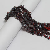 Glass Chips Strings Maroon