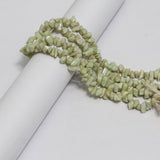 Glass Chips Strings Sea Green