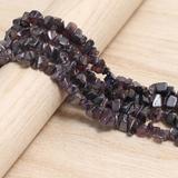 Glass Chips Strings Purple