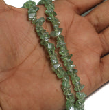Glass Chips Strings Green