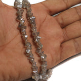 Glass Chips Strings Grey