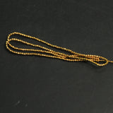 1.5mm Brass Round Gold Beads