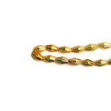 5mm Brass Pabdi Gold Beads