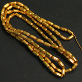 4mm Brass Kharbuja Oval Gold Beads