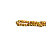 4mm Brass Kharbuja Gold Beads