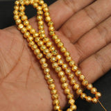Brass Single Bindi Gold Beads