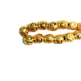 10mm Brass Single Bindi Gold Beads