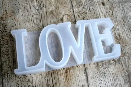 200X75MM Small Love Silicone Resin Mold