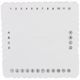 1 Pc 4 Inches Kumihimo Braiding Friendship Bracelet Making Disc Square
