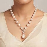 Elegant Pearl Drop Pendant Necklace
