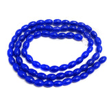 1 String, 3mm Jaipuri Beads Red Oval